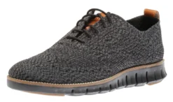 Cole Haan ZERØGRAND Wingtip Oxford Black Magnet Stitchlite