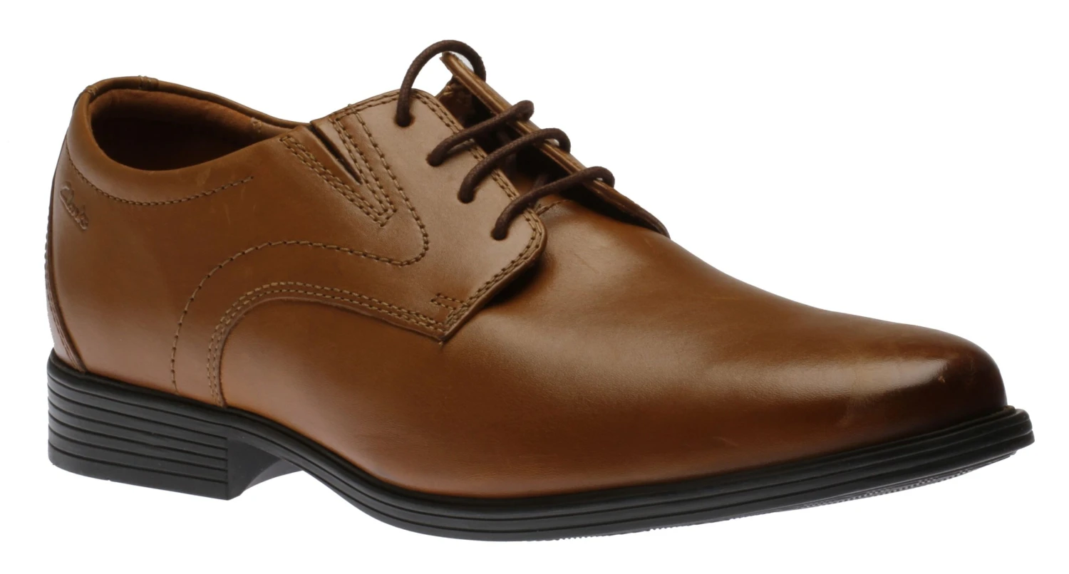 Clarks Whiddon Plain Tan