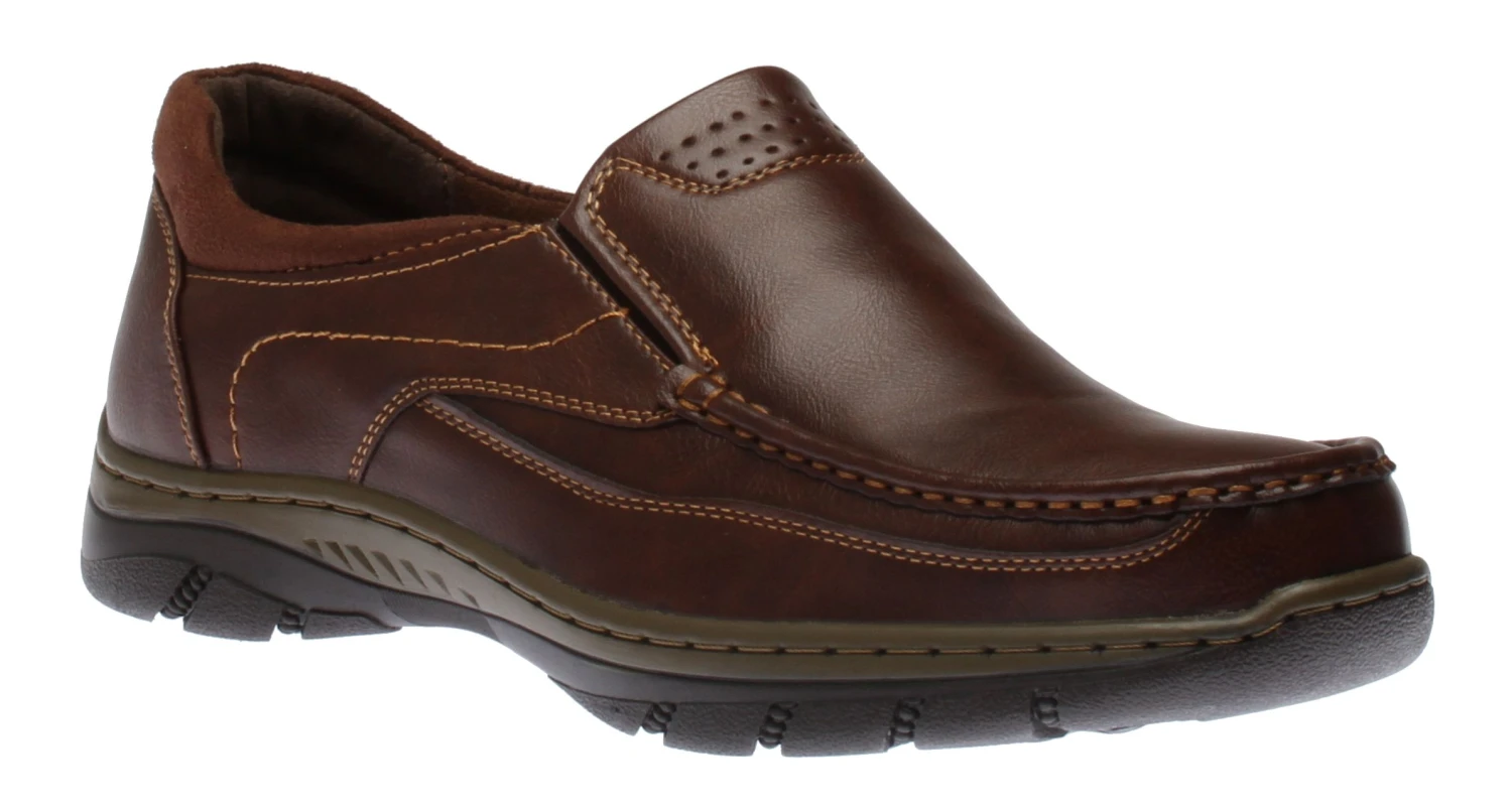 Casual Slip On Brown