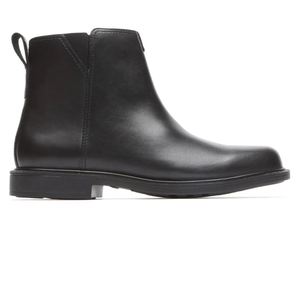 James Black Leather Waterproof Chelsea Boot - Image 3