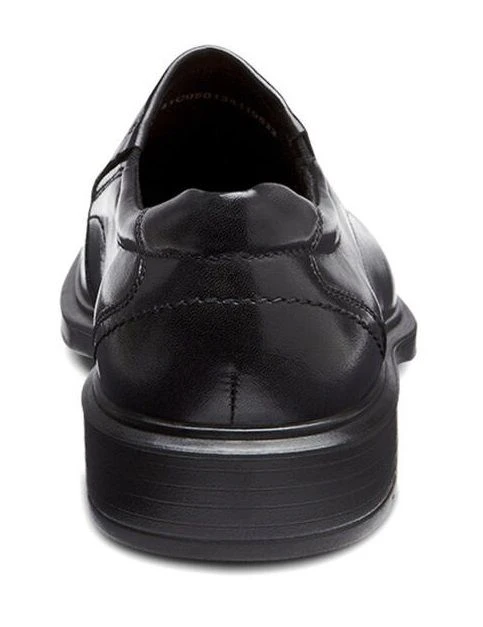 ECCO Helsinki Black Leather Slip-On Dress Shoe - Image 2
