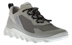 ECCO MX Concrete Grey Mesh Lace-Up Sneaker