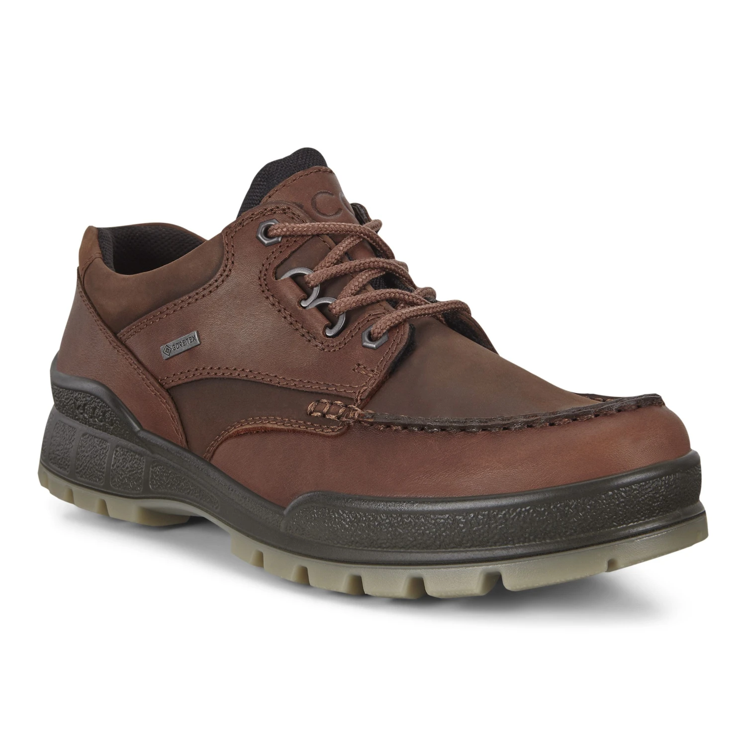 ECCO Men's Track 25 Bison Brown Leather Gore-Tex Waterproof Shoe - Image 3