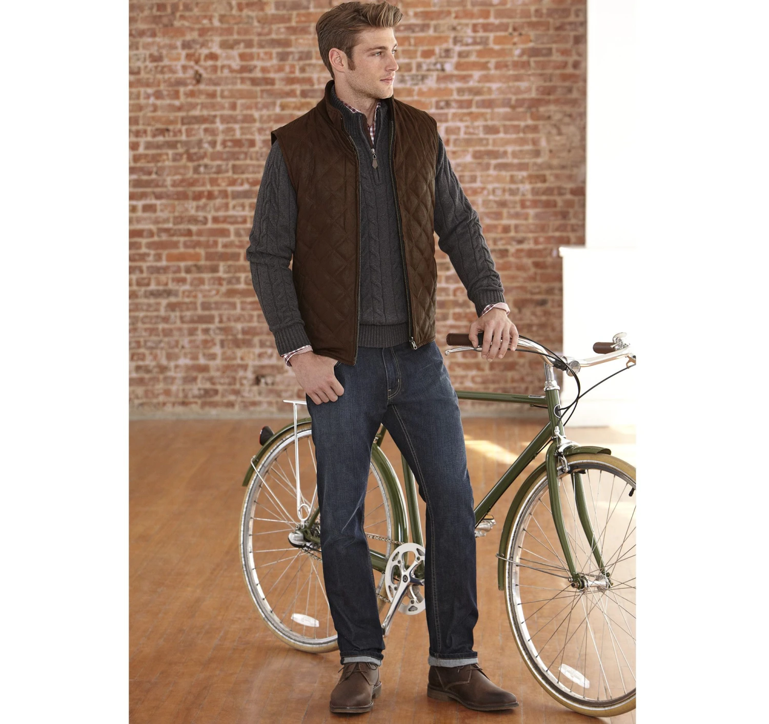 Copeland Tan Brown Leather Chukka Boot - Image 3