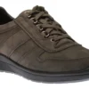 Mephisto Valerian Graphite Nubuck Leather Lace-Up Walking Shoe