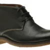 Copeland Black Leather Chukka Boot