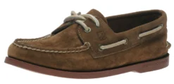 Sperry Men's Authentic Original Sahara Brown Leather Two Eye Boat Shoe