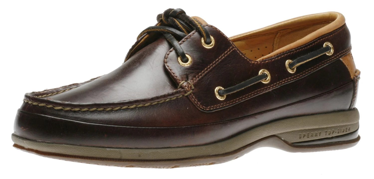 Sperry Gold Boat Amaretto - Image 2