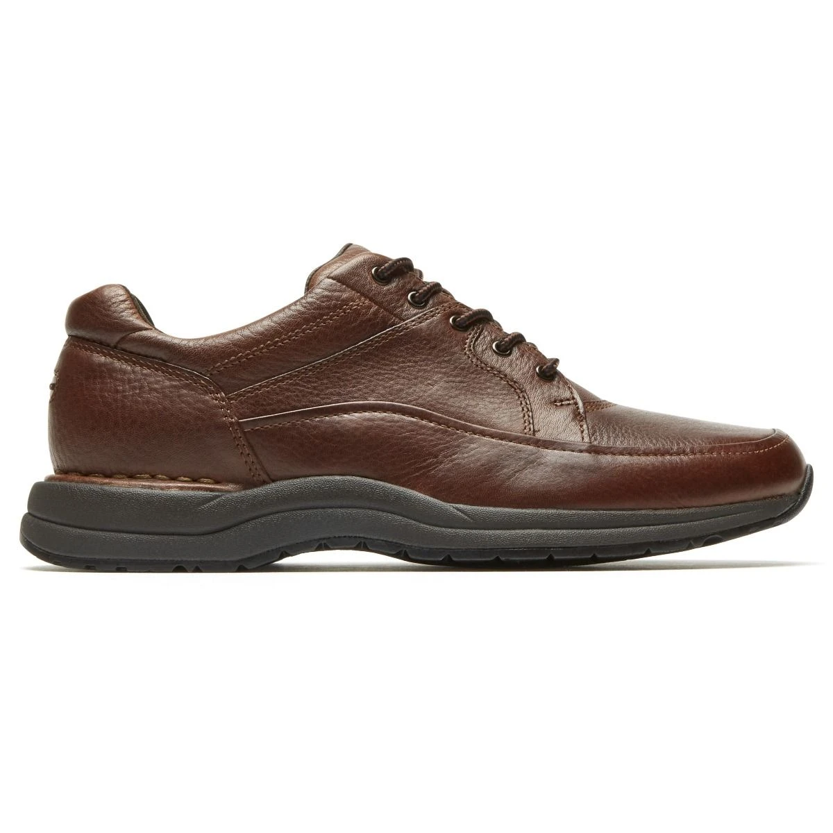 Rockport Edge Hill Brown Leather Lace-Up Walking Shoe - Image 2