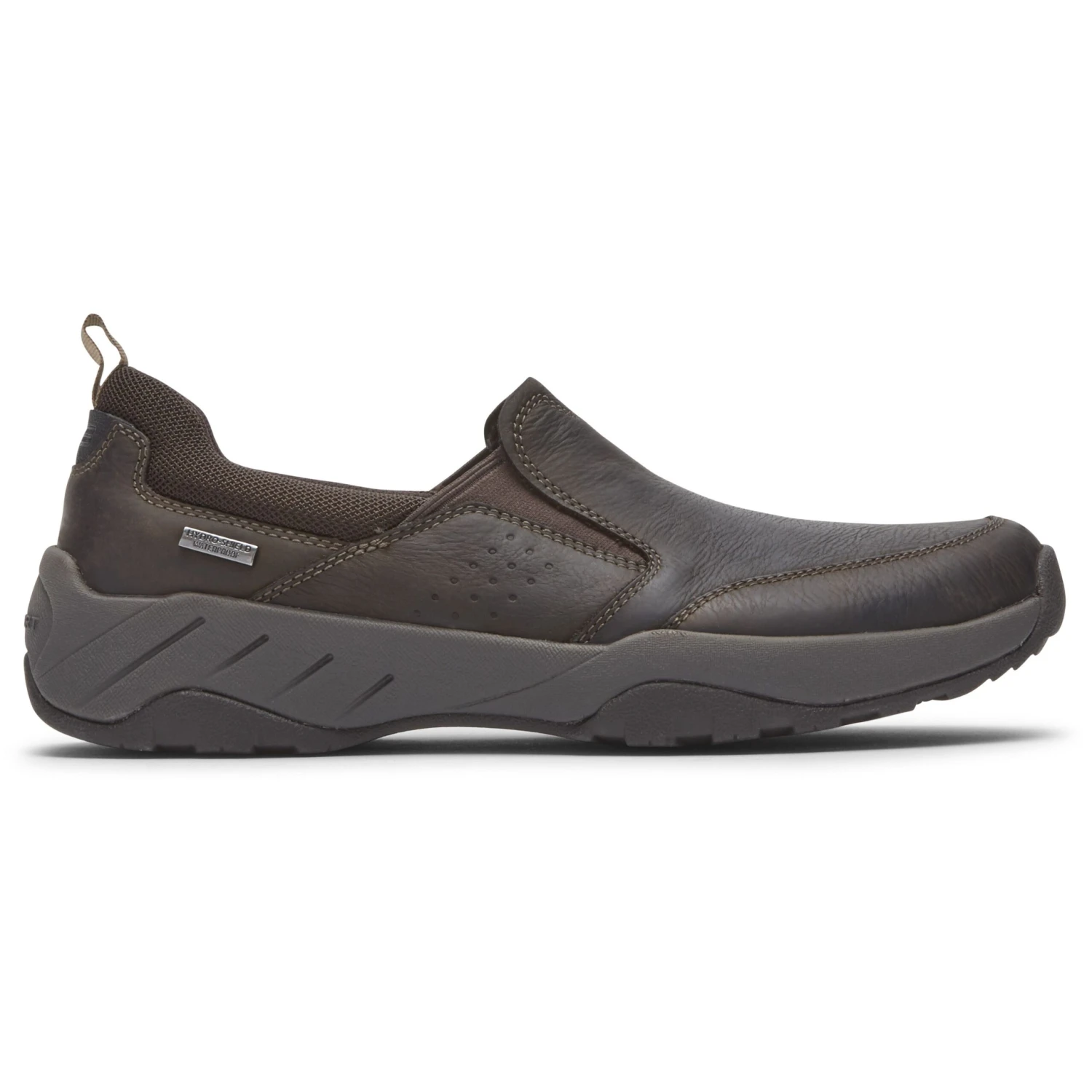 Rockport XCS Spruce Peak Brown Waterproof Leather Slip-On Shoe - Image 3