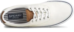 Sperry Striper II CVO White Canvas Lace-Up Sneaker