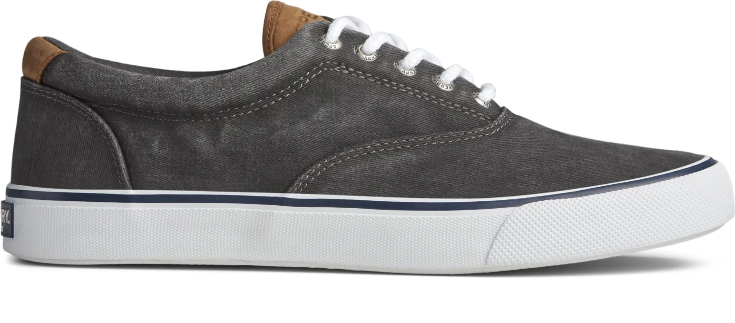Sperry Striper II CVO Black Canvas Lace-Up Sneaker - Image 4
